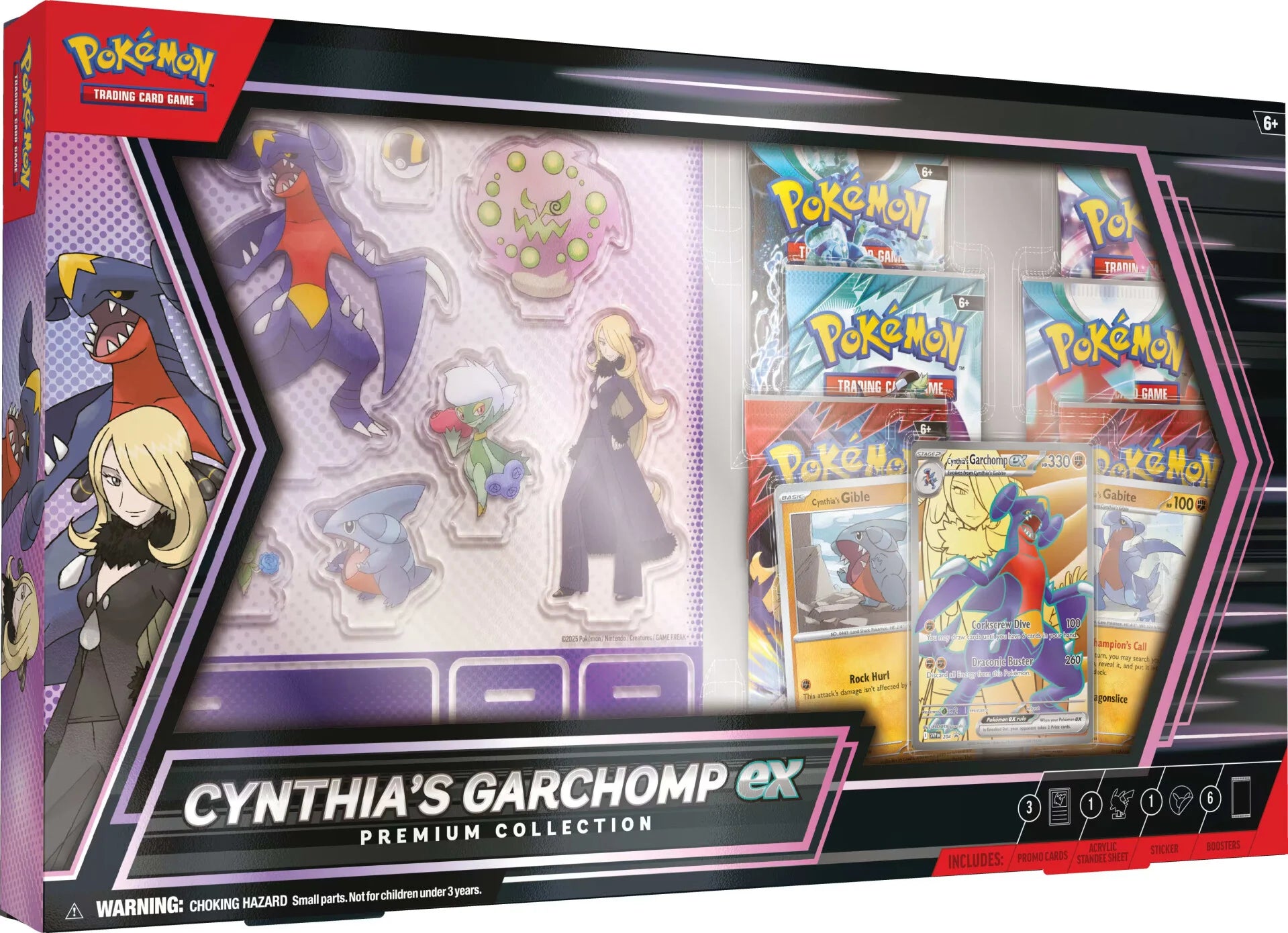 Pokemon TCG - Scarlet & Violet 10 - Cynthia’s Garchomp ex Premium Collection