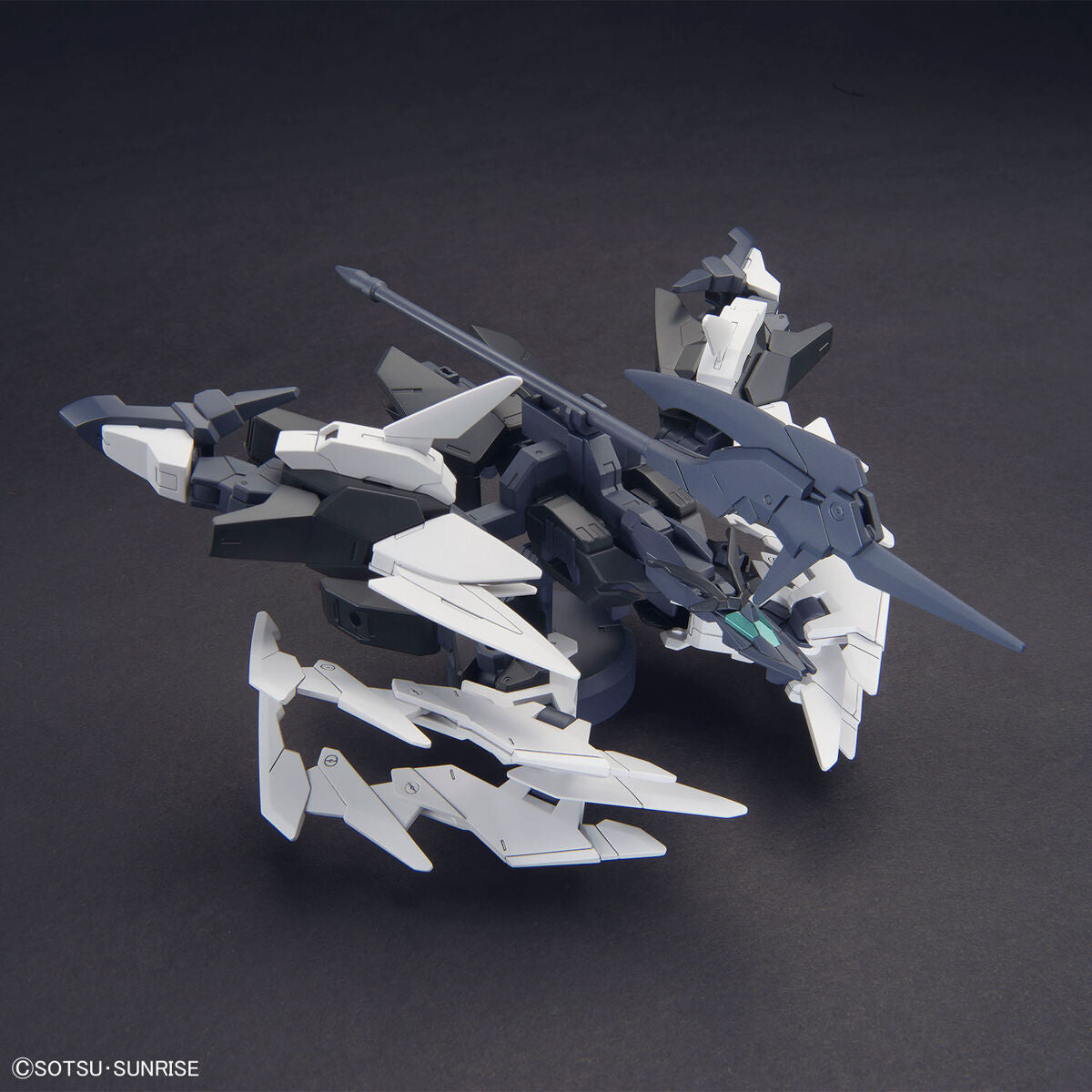 HGGBM - PFF-X7II+/P9 Plutine Gundam