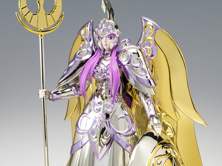 Saint Myth Cloth - EXMetal - Goddess Athena & Saori Kido [Divine Saga