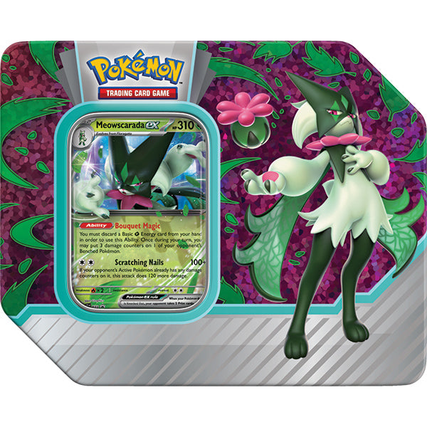 Pokemon TCG - Paldea Partners Tin Case