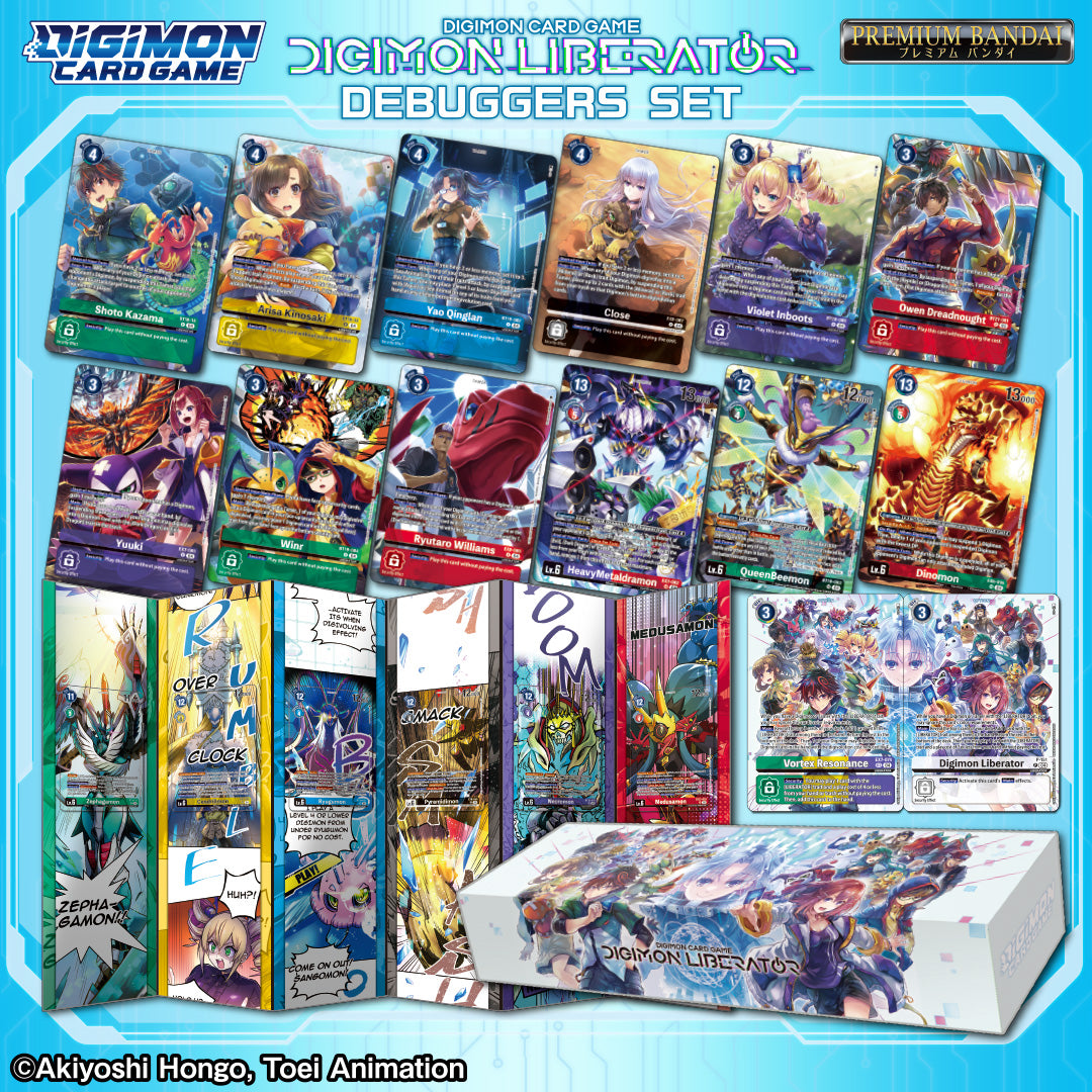 Digimon Card Game - PB-22 - Digimon Liberator Debuggers Set
