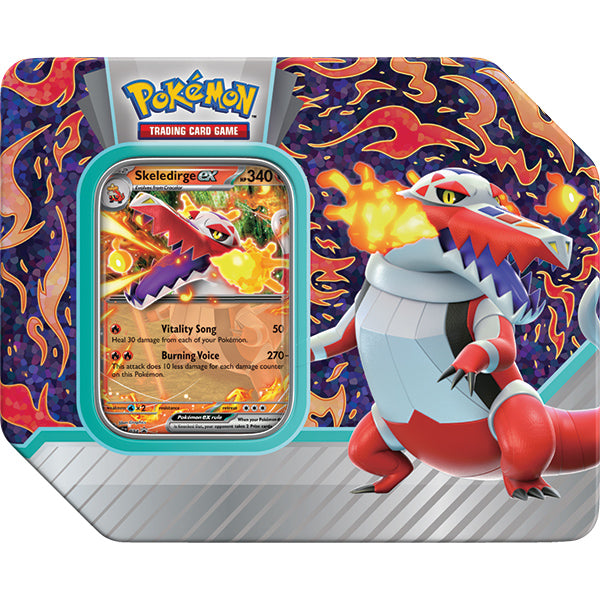 Pokemon TCG - Paldea Partners Tin Case