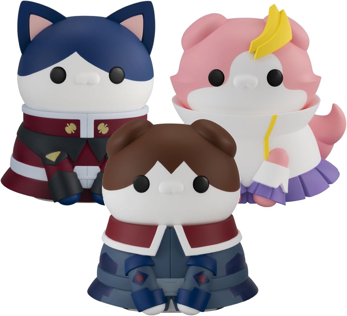 Megahouse - Nyanto! The Big Series - Seed - Kira, Athrun, & Lacus Set (with Gift)