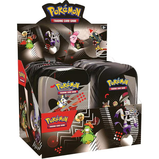 Pokemon TCG - Scarlet & Violet - Black Bolt/White Flare - Unova Mini Tin Display