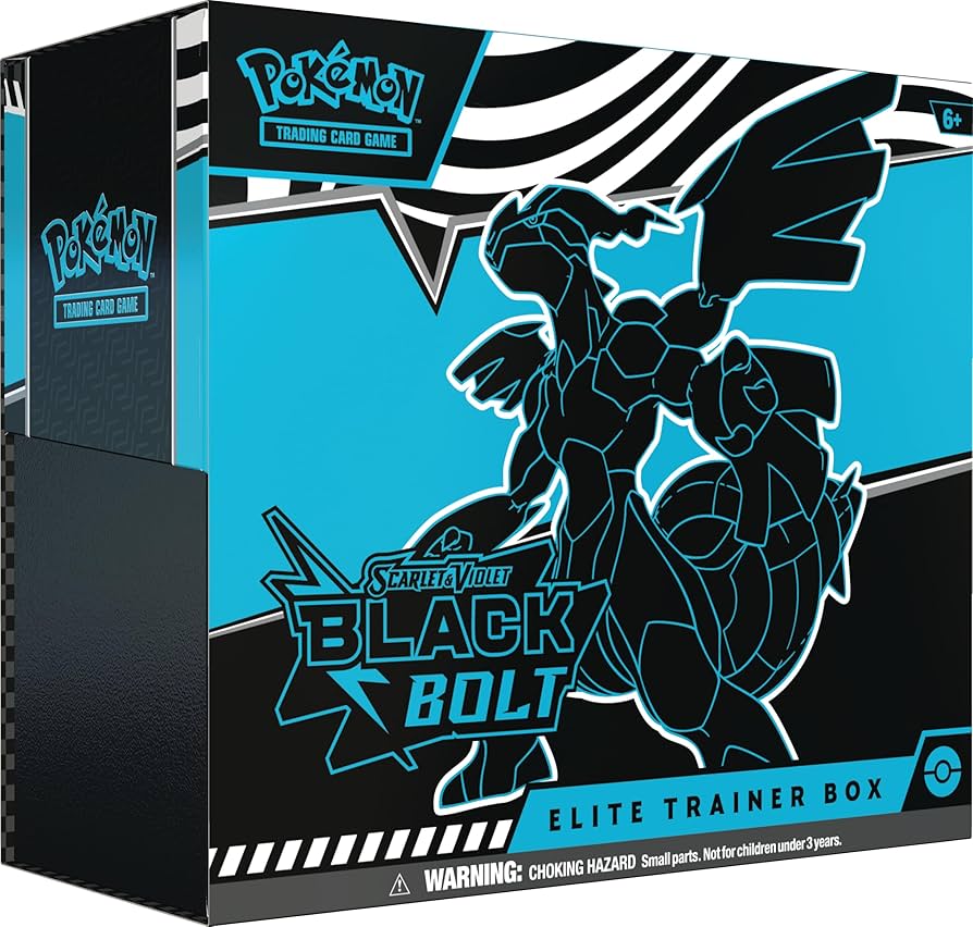 Pokemon TCG - Scarlet & Violet - Black Bolt Elite Trainer Box