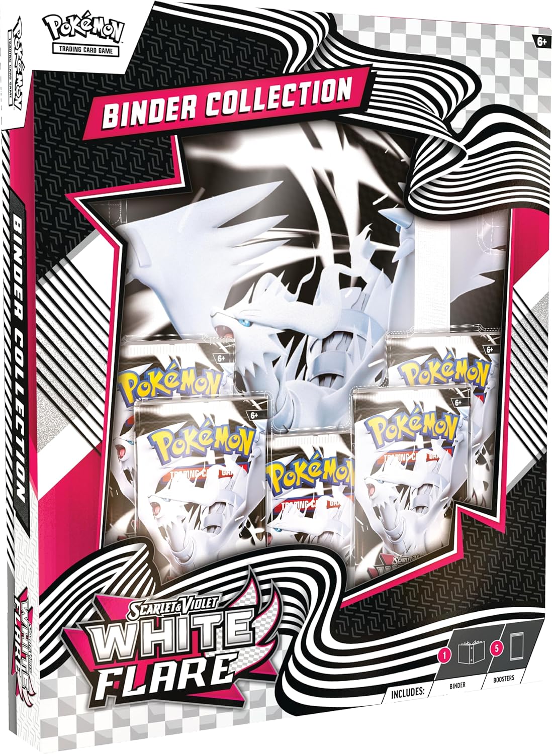 Pokemon TCG - Scarlet & Violet - White Flare Binder Box