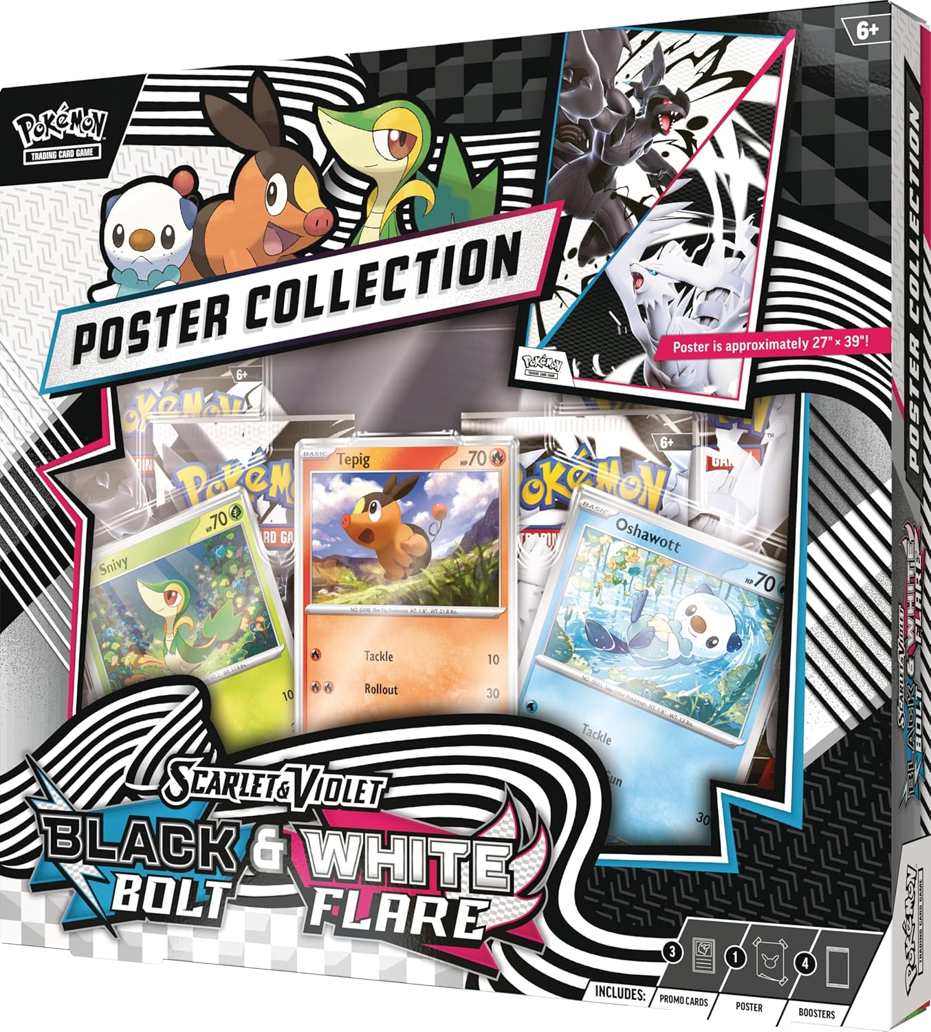 Pokemon TCG - Scarlet & Violet - Unova Poster Collection