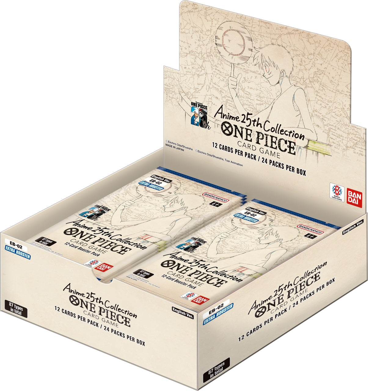 One Piece Card Game - EB-02 - Anime 25th Collection
