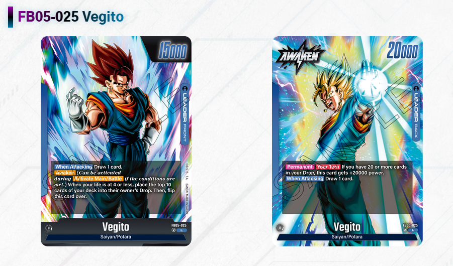 Dragon Ball TCG - FB05 - New Adventure