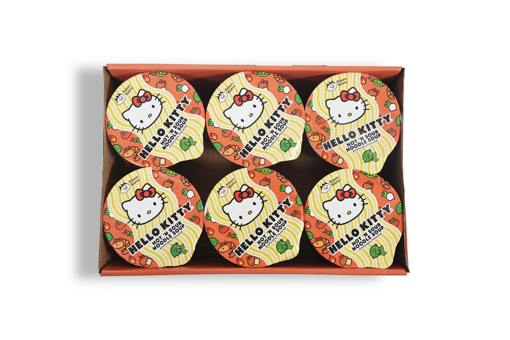 Hello Kitty Hot 'N Sour Noodle Soup