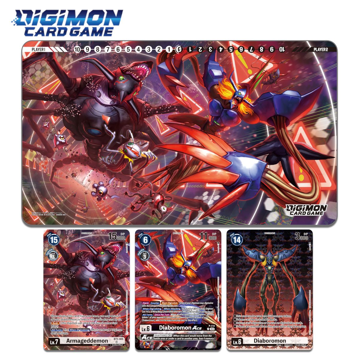 Digimon Card Game - PB-16 - Tamer Goods Set - Diaboromon