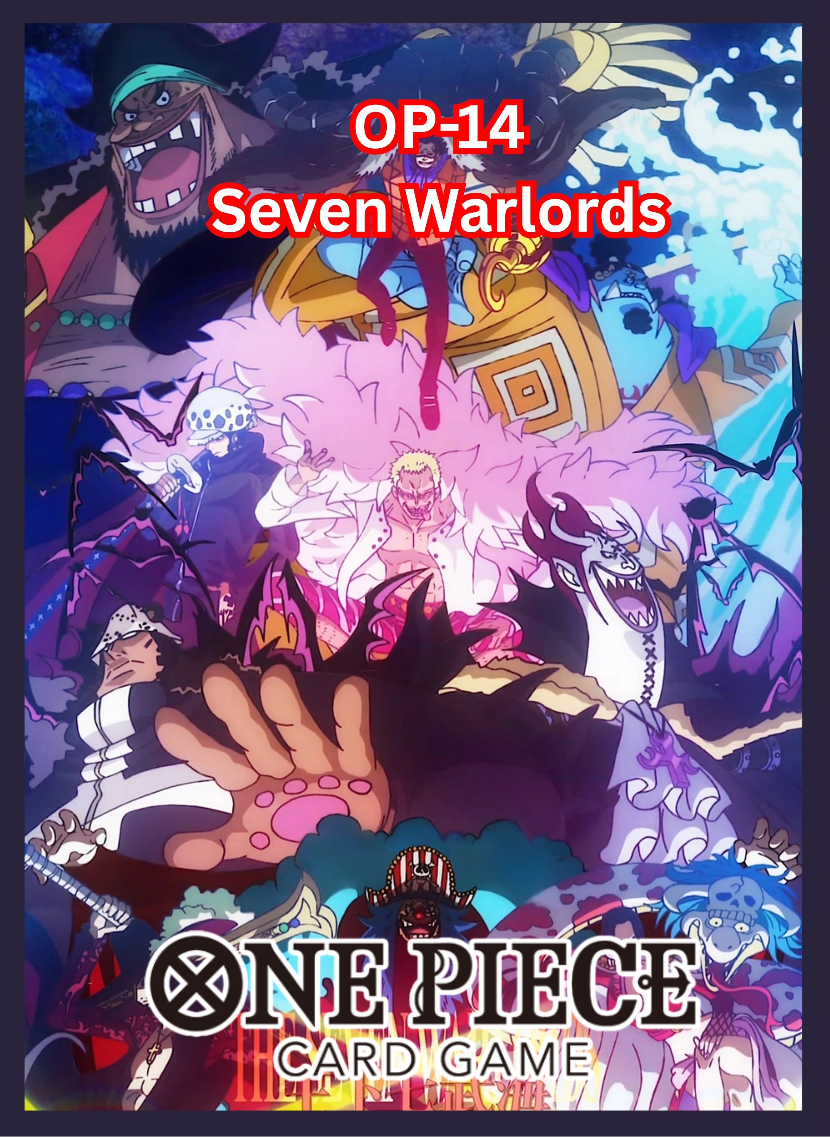 One Piece Card Game OP-14 Seven Warlords - Main Image