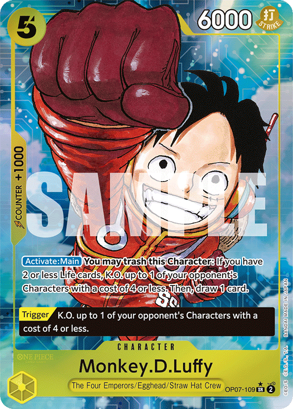 One Piece Card Game - OP-07 - 500 Years in the Future