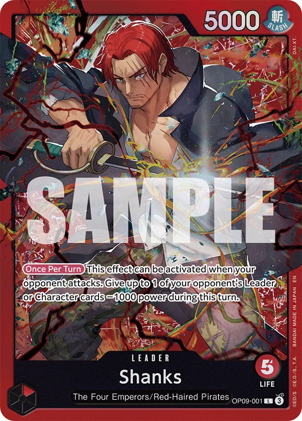One Piece Card Game - ST-23 - Red Shanks