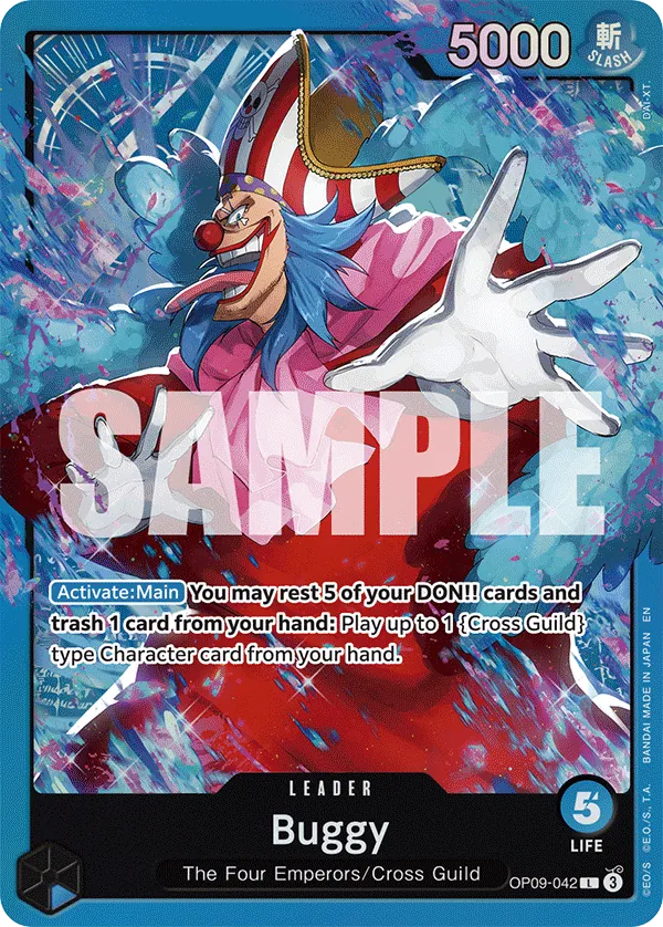 One Piece Card Game - ST-25 - Blue Buggy