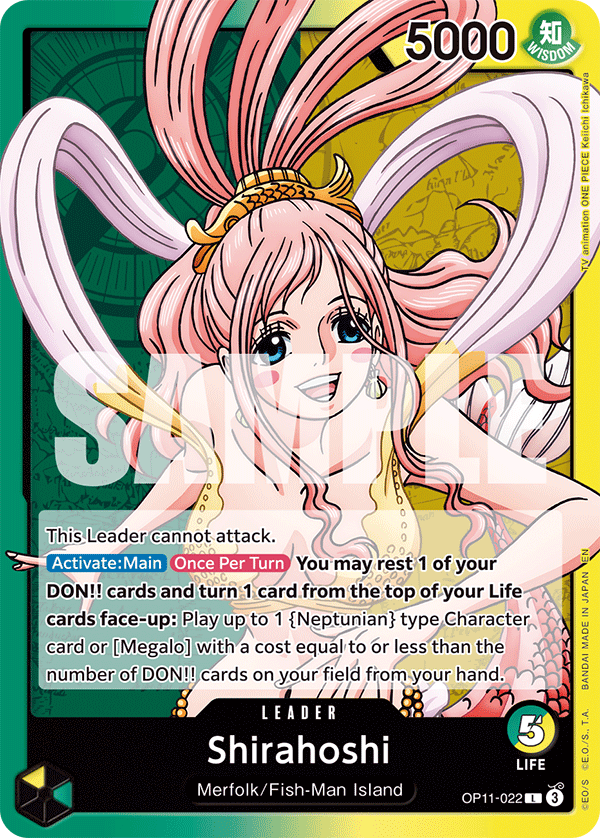 One Piece Card Game - OP-11 - A Fist of Divine Speed