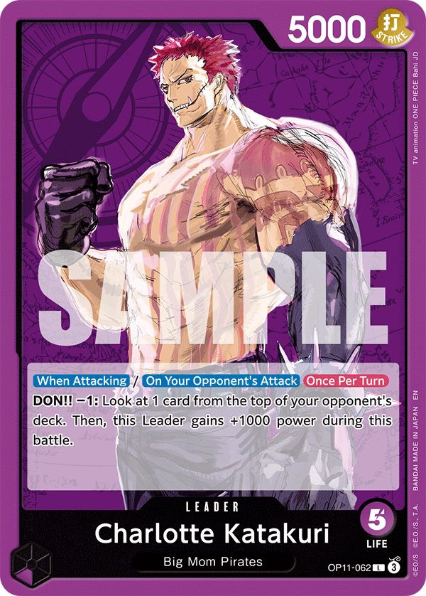One Piece Card Game - OP-11 - A Fist of Divine Speed