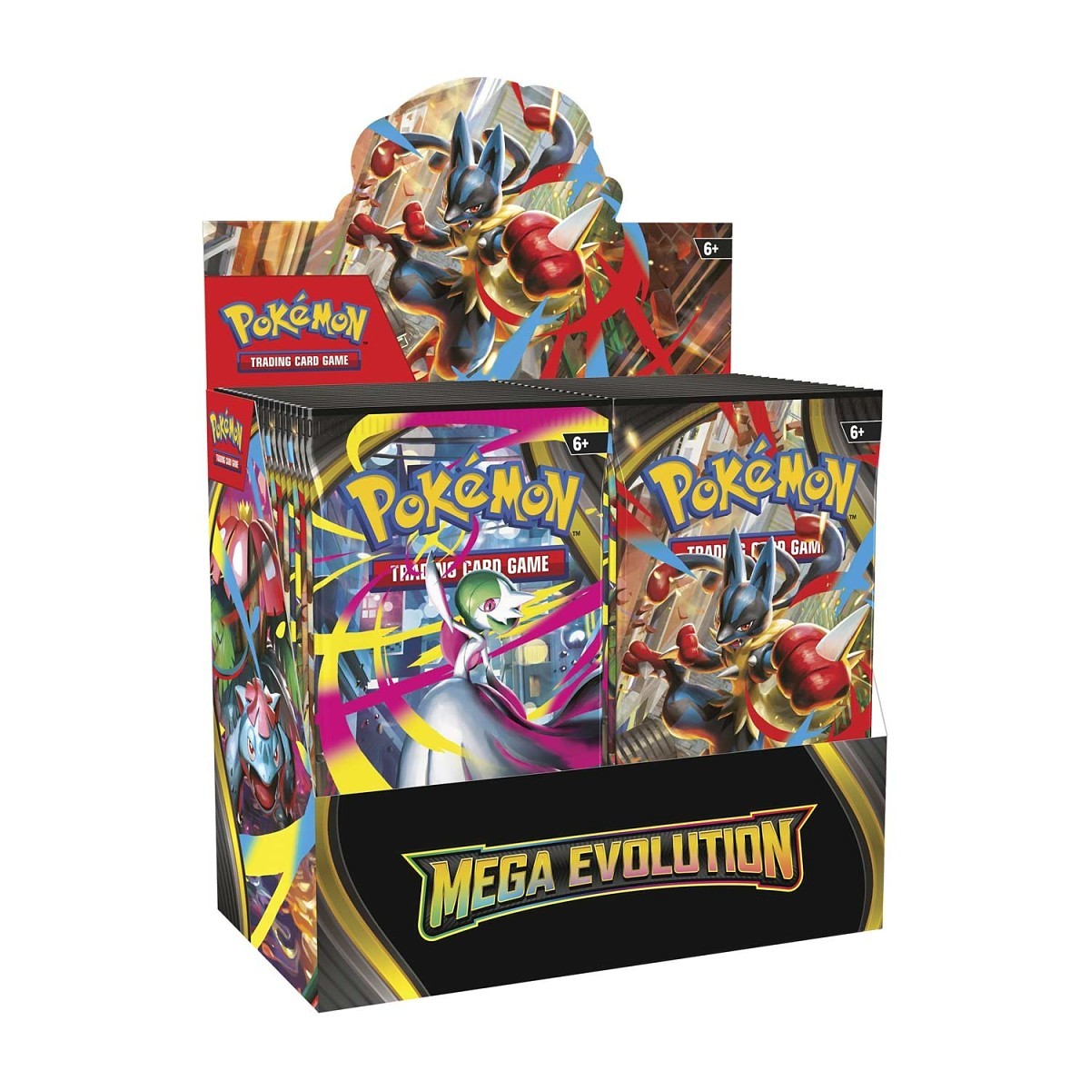Pokemon TCG - Mega Evolution Enhanced Booster Display