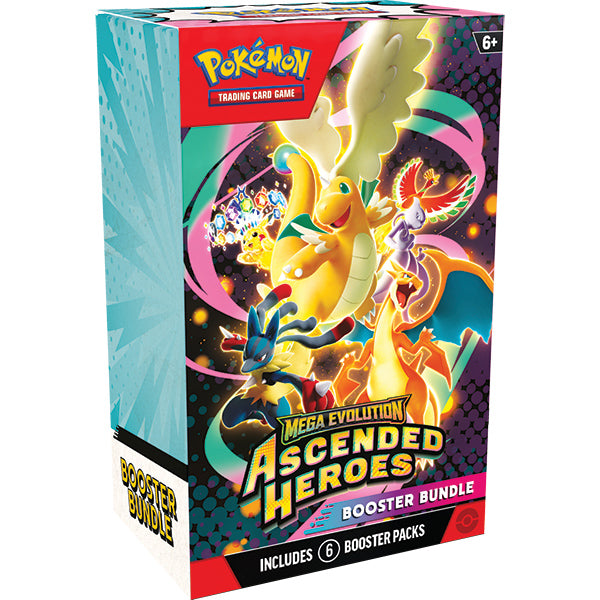 Pokemon TCG - Mega Evolution - Ascended Heroes - Booster Bundle