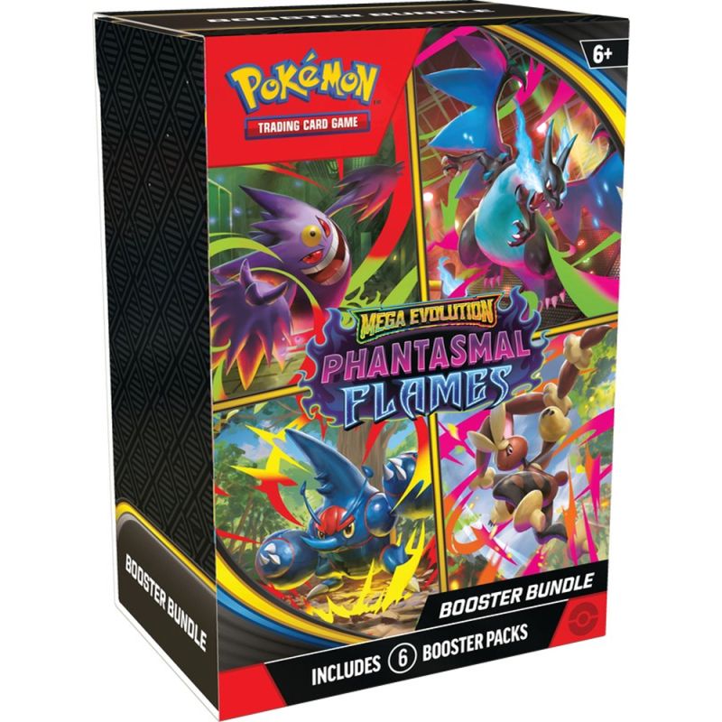 Pokemon TCG - Mega Evolution - Phantasmal Flames - Booster Bundle