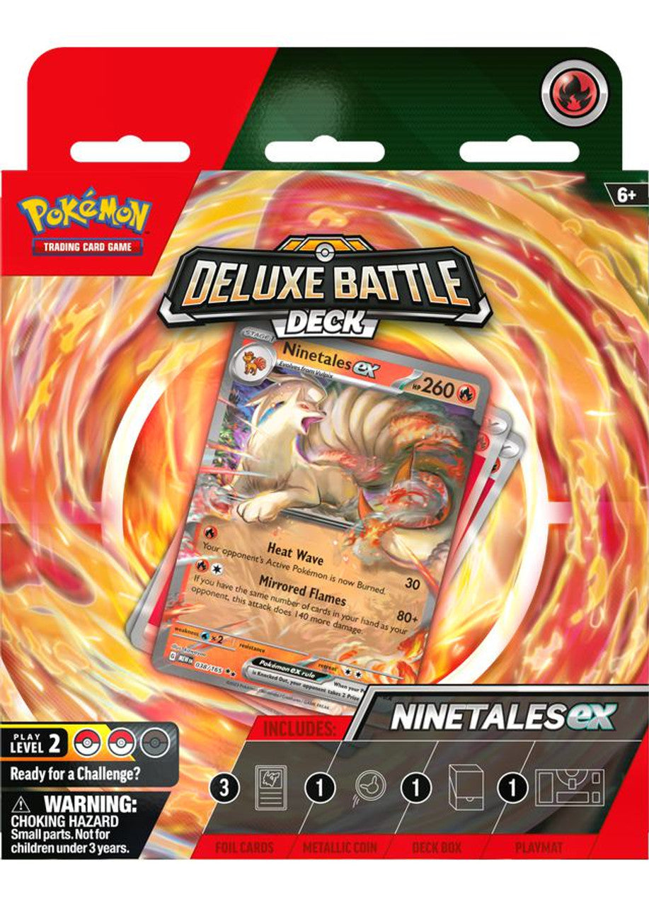 Pokemon TCG - Ninetales ex Deluxe Battle Deck
