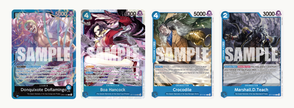 One Piece Card Game - ST-17 - Blue Don Quixote Doflamigo