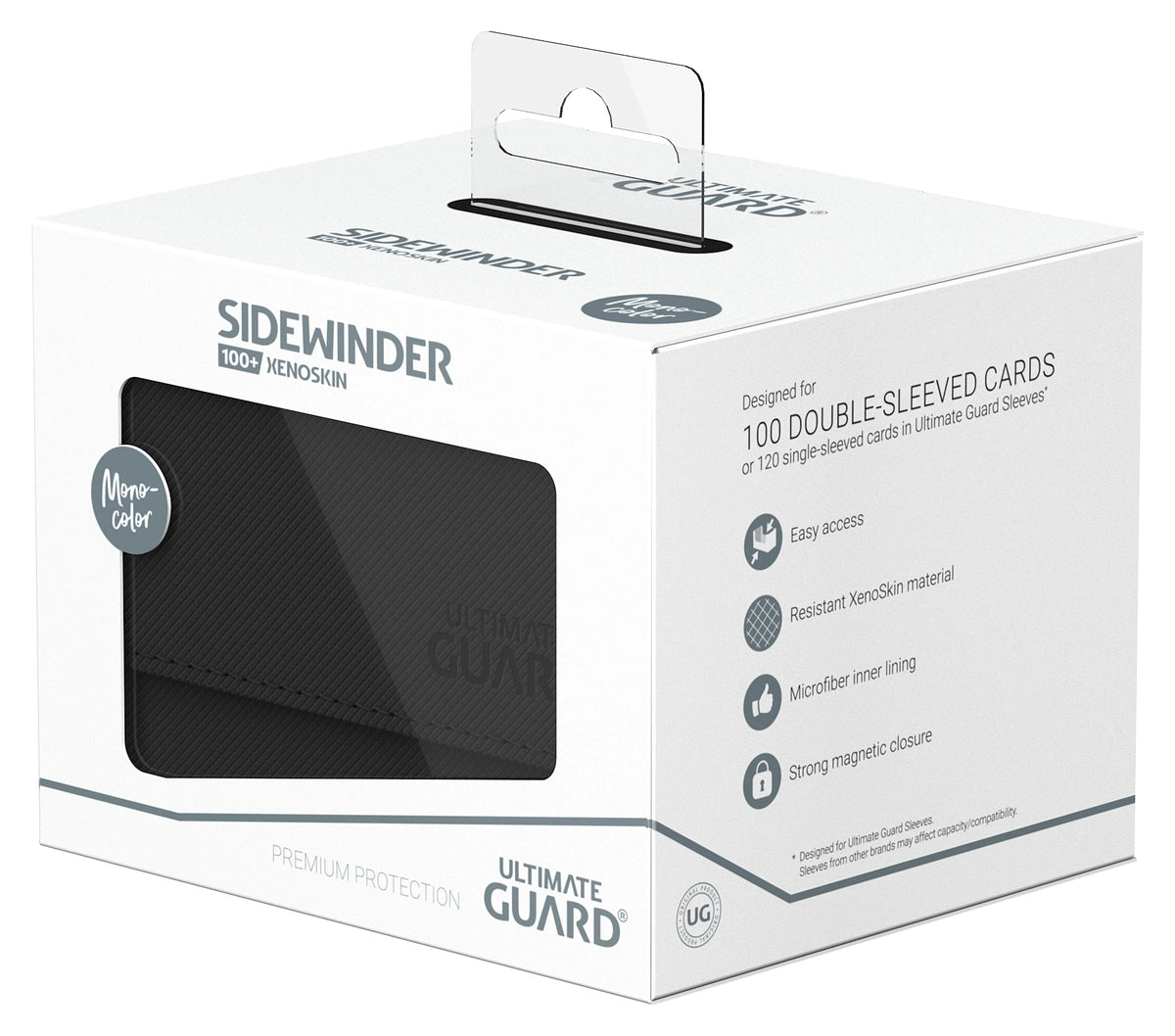 Ultimate Guard - Sidewinder 100+ Xenoskin - Black