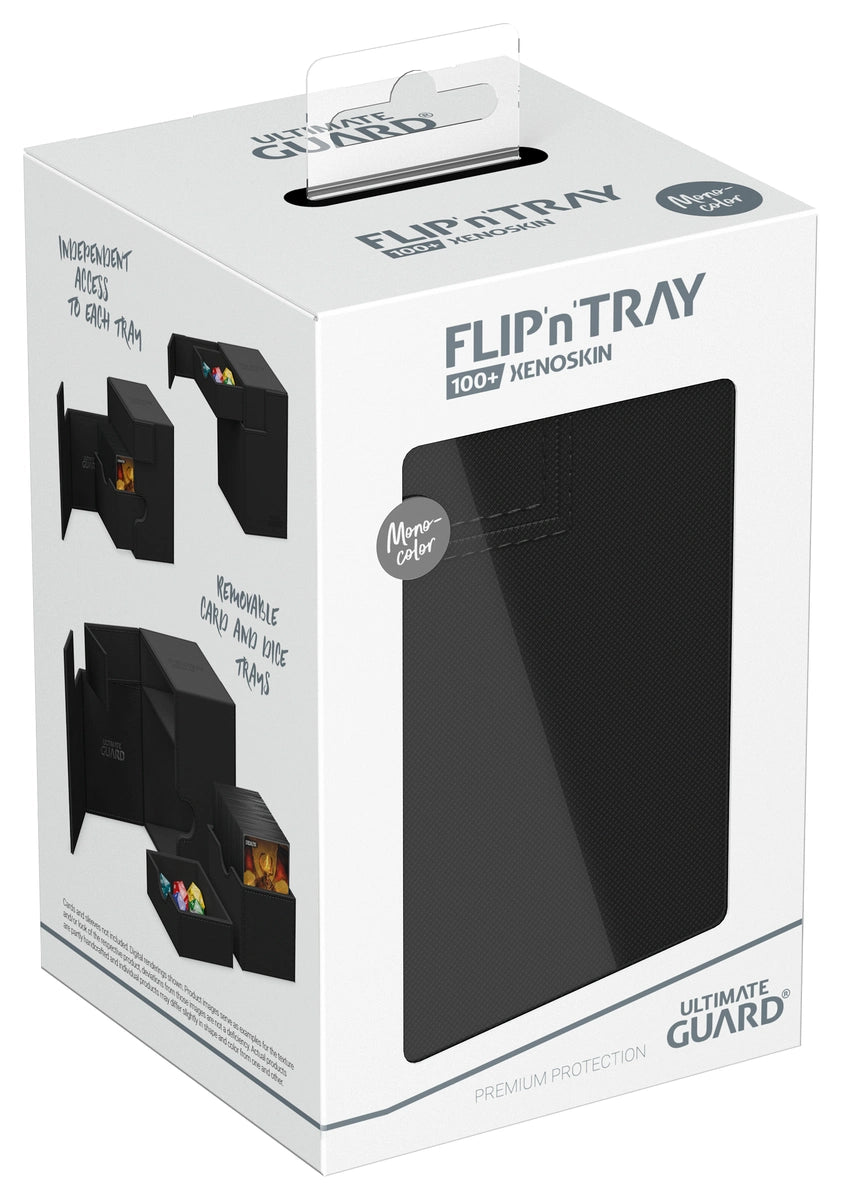 Ultimate Guard - Flip'n'Tray 100+ Xenoskin - Black