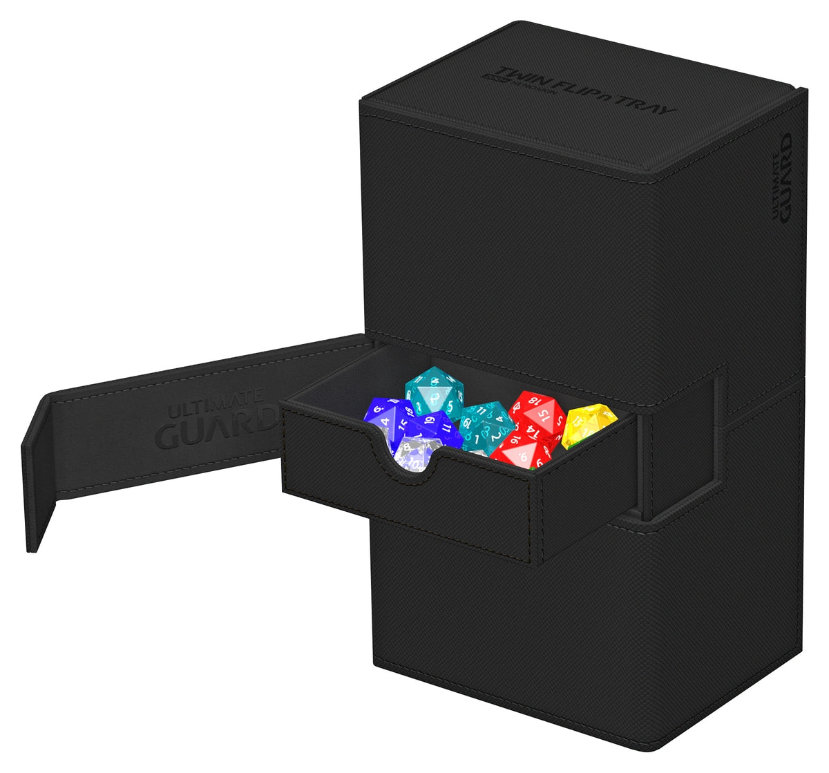 Ultimate Guard - Twin Flip'n'Tray 200+ Xenoskin - Black