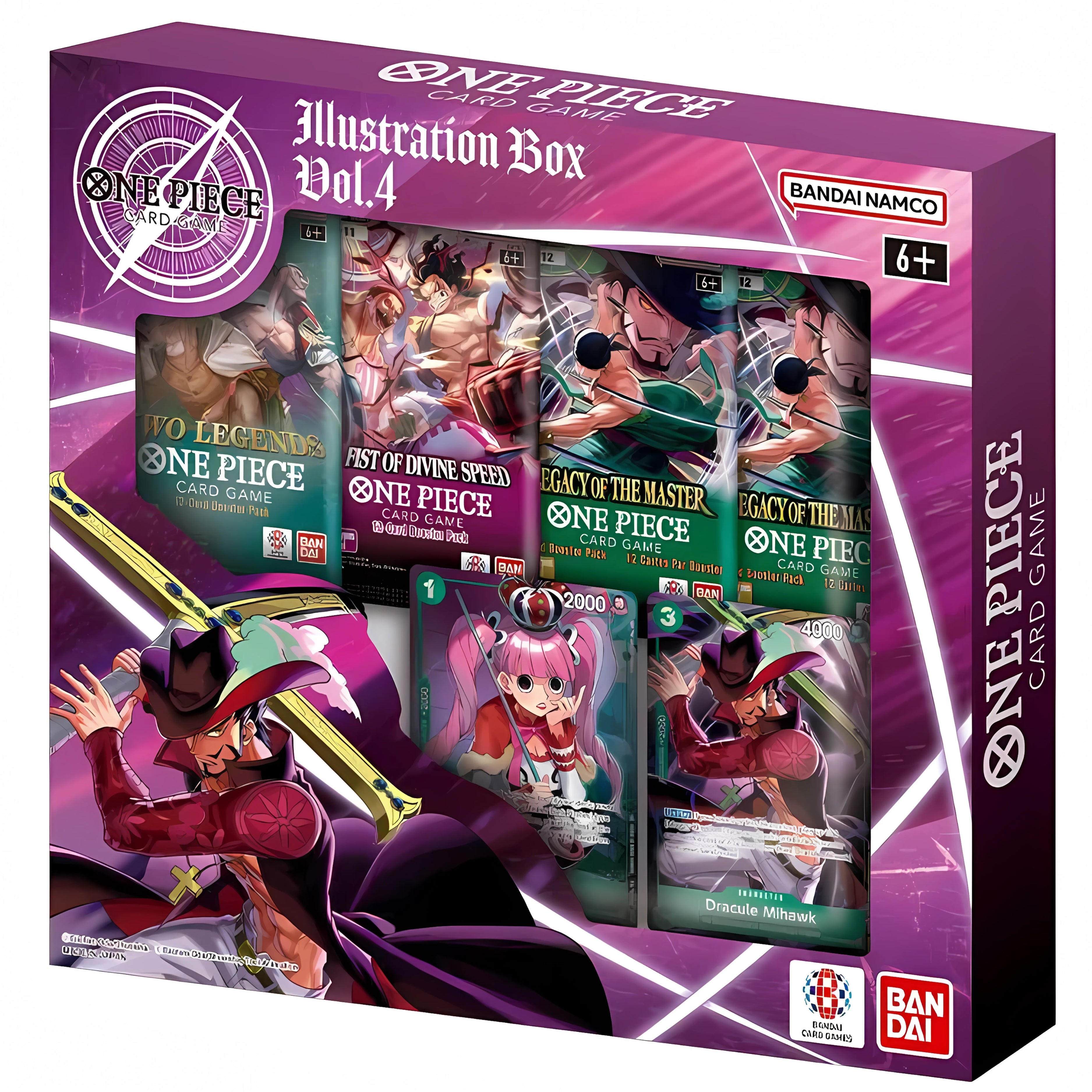 One Piece Card Game - IB-04 - Illustration Box Vol.4