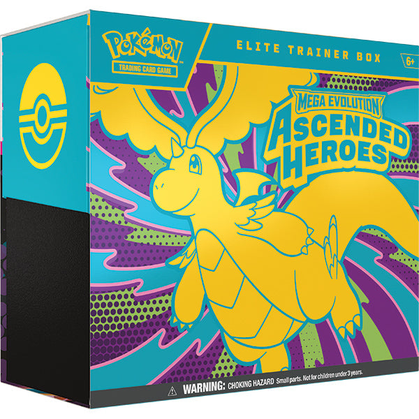 Pokemon TCG - Mega Evolution - Ascended Heroes - Elite Trainer Box