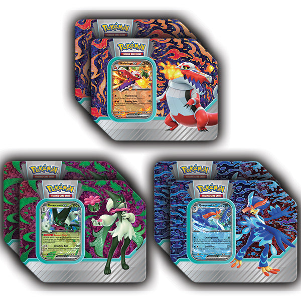 Pokemon TCG - Paldea Partners Tin Case
