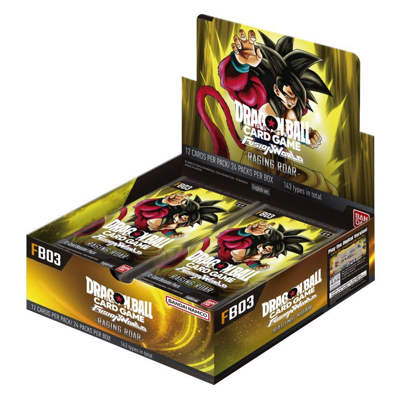 Dragon Ball TCG - FB03 - Raging Roar