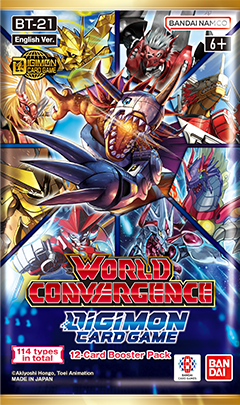 Digimon Card Game - BT-21 - World Convergence