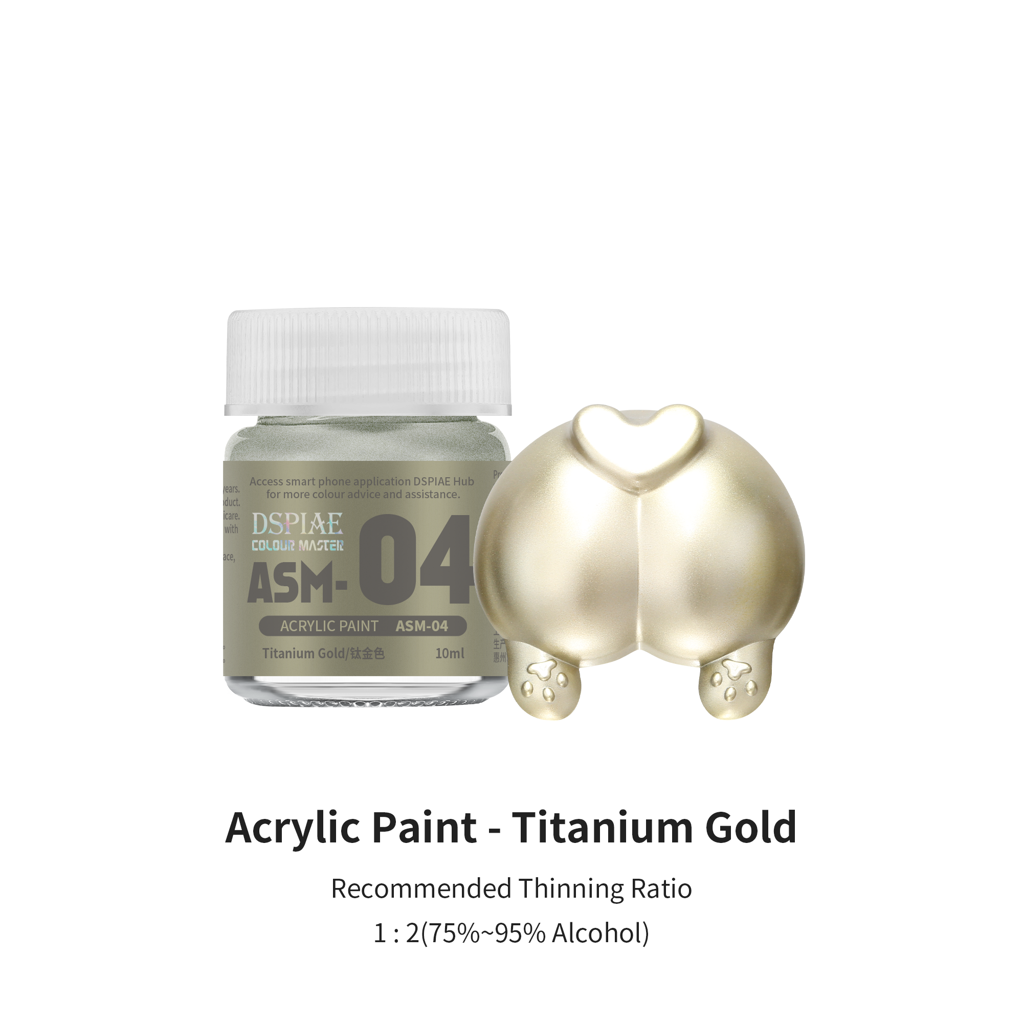 ASM-4 -Titanium Gold