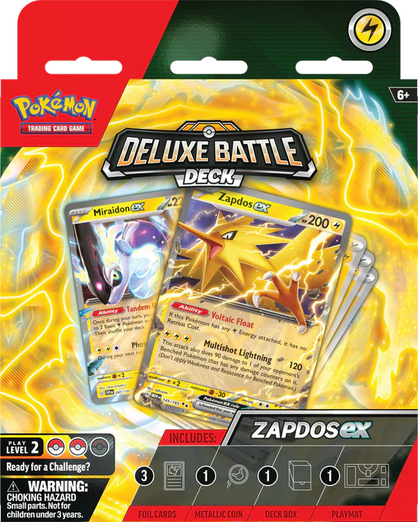 Pokemon TCG - Zapdos ex Deluxe Battle Deck