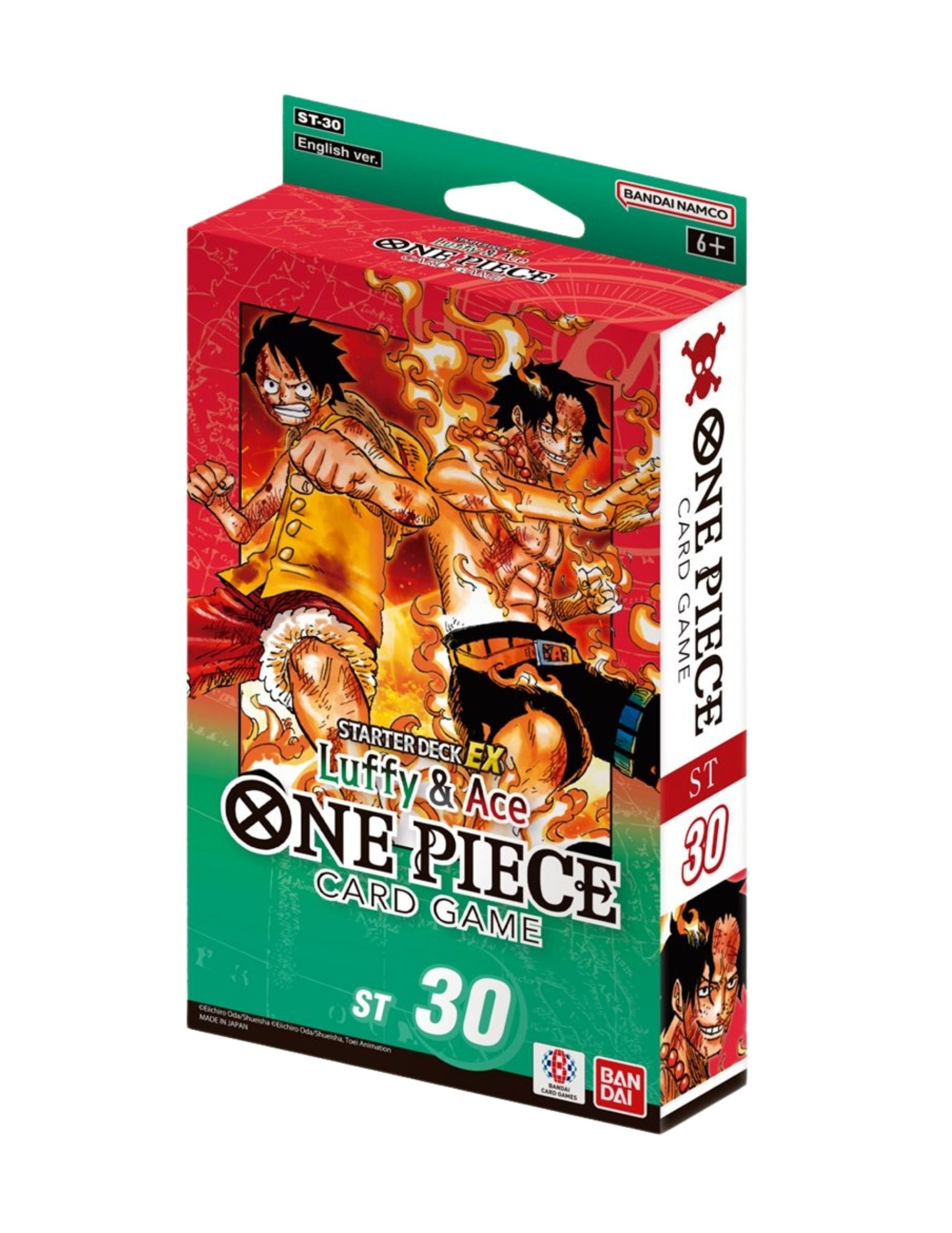 One Piece Card Game - ST-30 - Red/Green Ace/Luffy