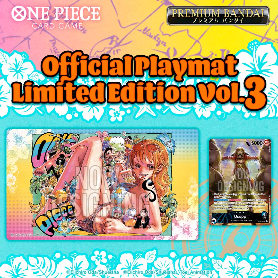 One Piece Card Game - Official Playmat - Limited Edition Vol.3