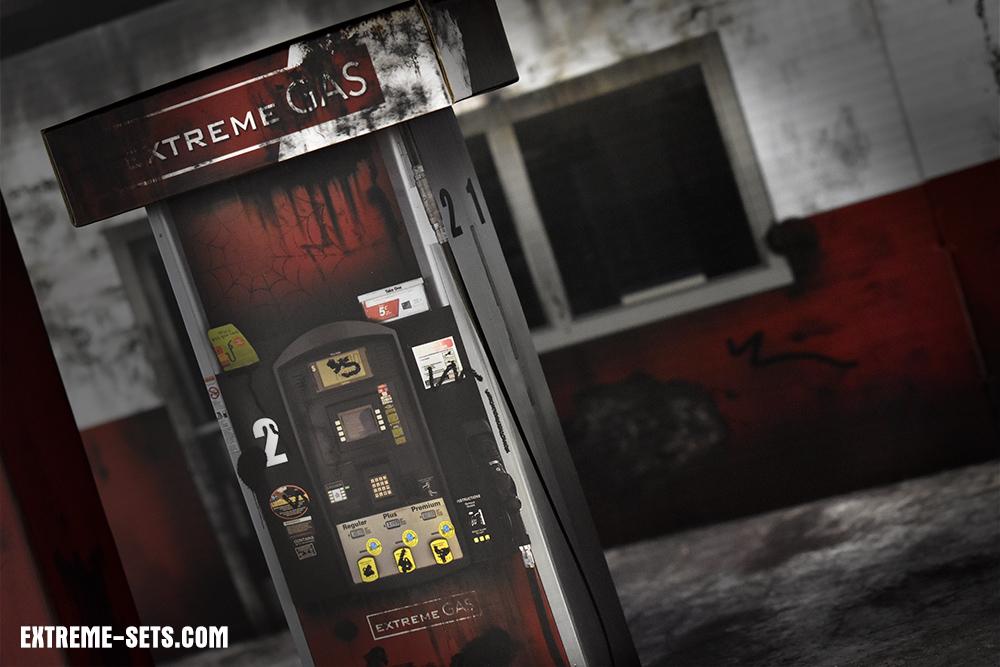 Gas Station Pop-Up Diorama 1/12