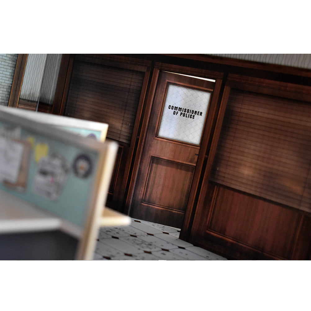 Police Station Pop-Up Diorama 1/12