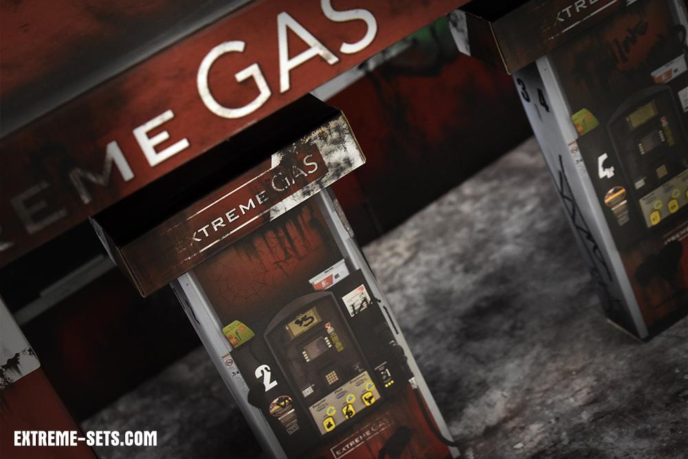 Gas Station Pop-Up Diorama 1/12