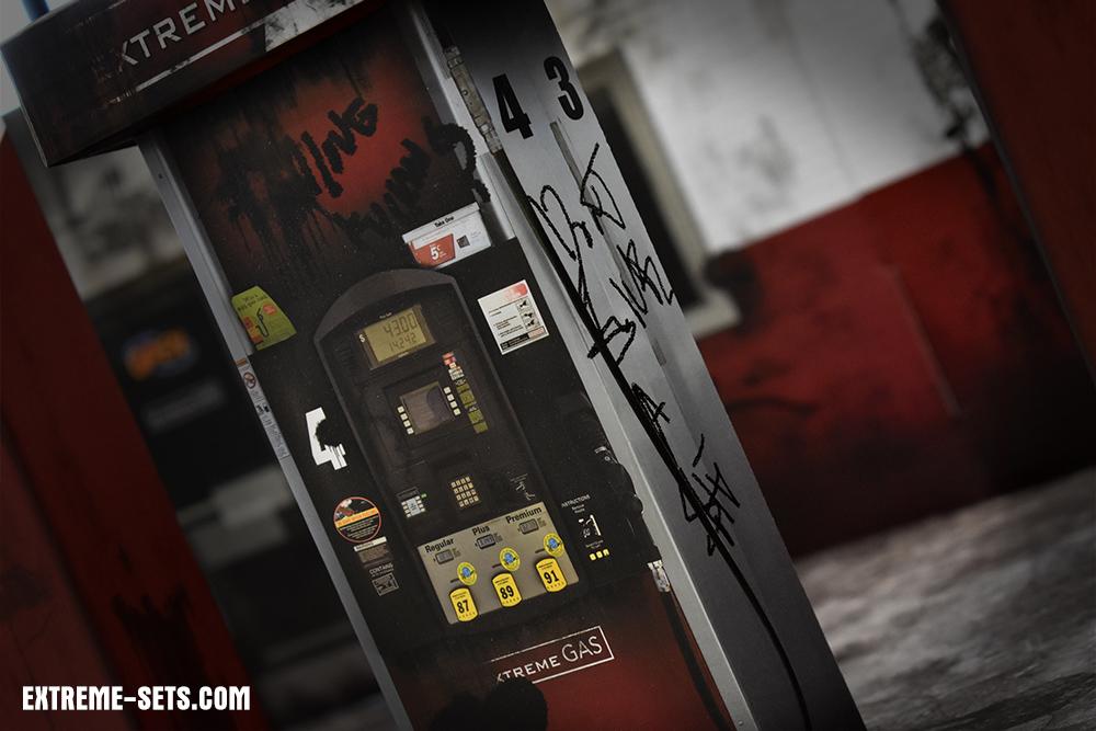 Gas Station Pop-Up Diorama 1/12