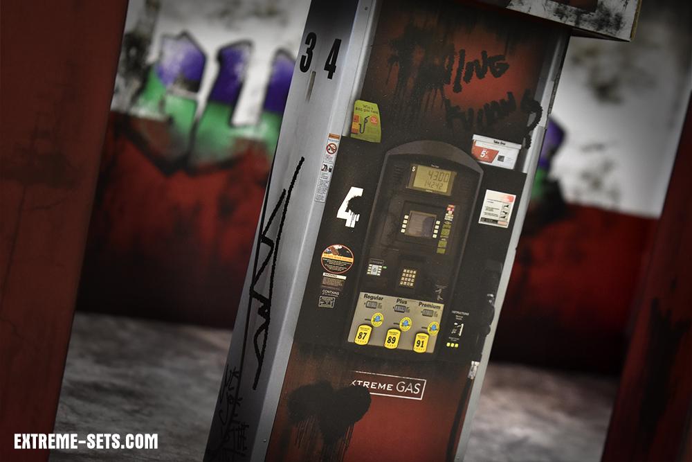 Gas Station Pop-Up Diorama 1/12