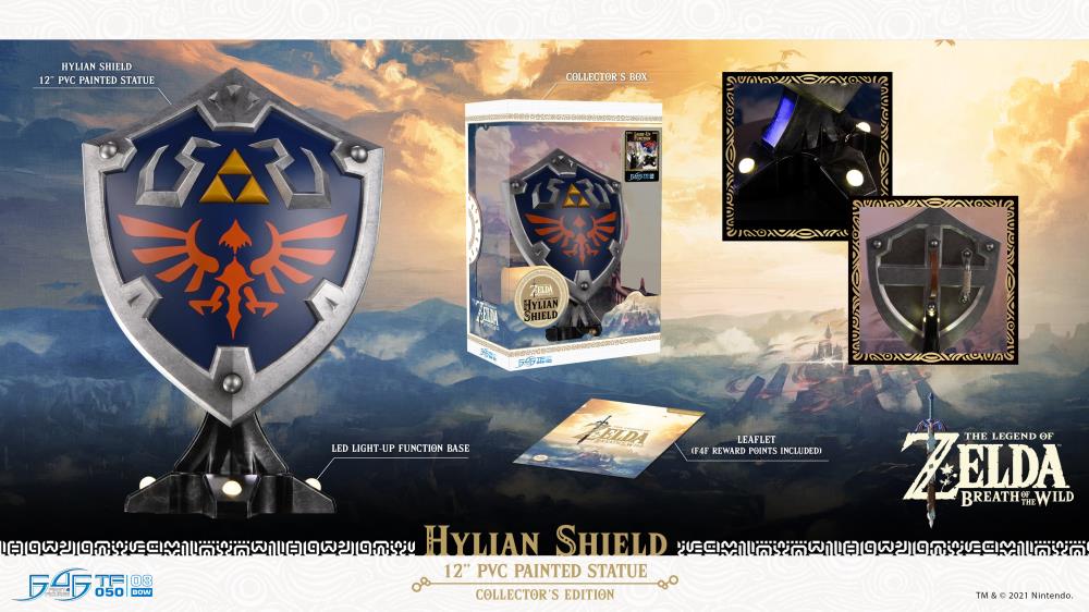 First 4 Figures - The Legend of Zelda: Breath of the Wild Hylian Shield Collector's Edition