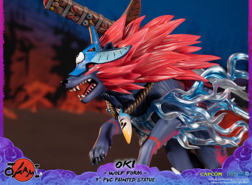 First 4 Figures - Okami Oki (Wolf Form)