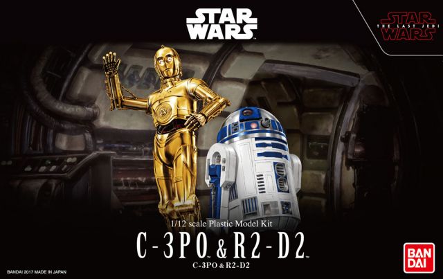 Star Wars Model - 1/12 C-3PO & R2-D2