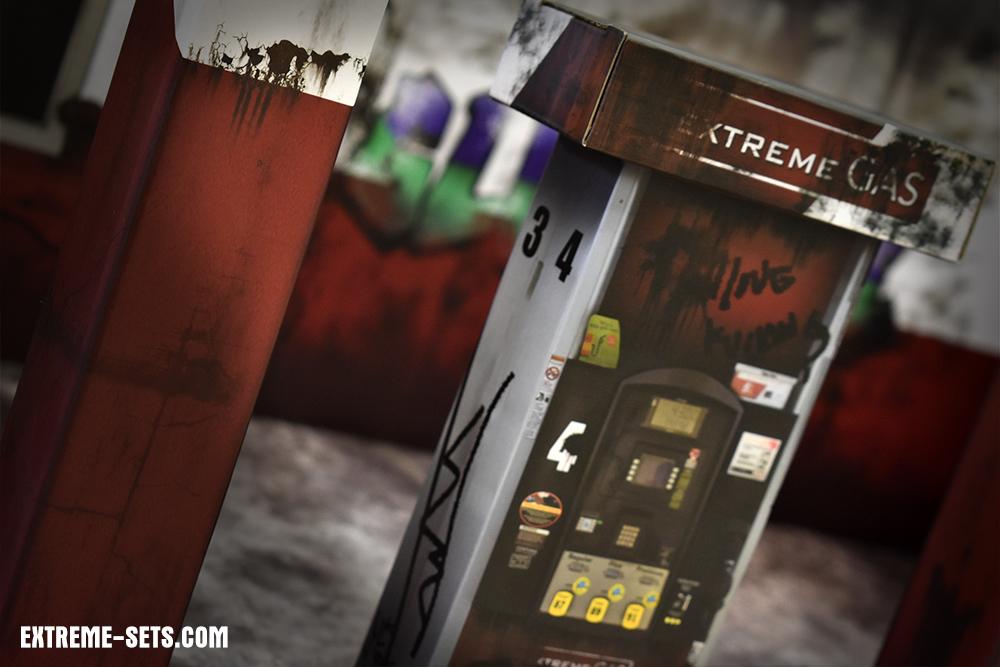 Gas Station Pop-Up Diorama 1/12