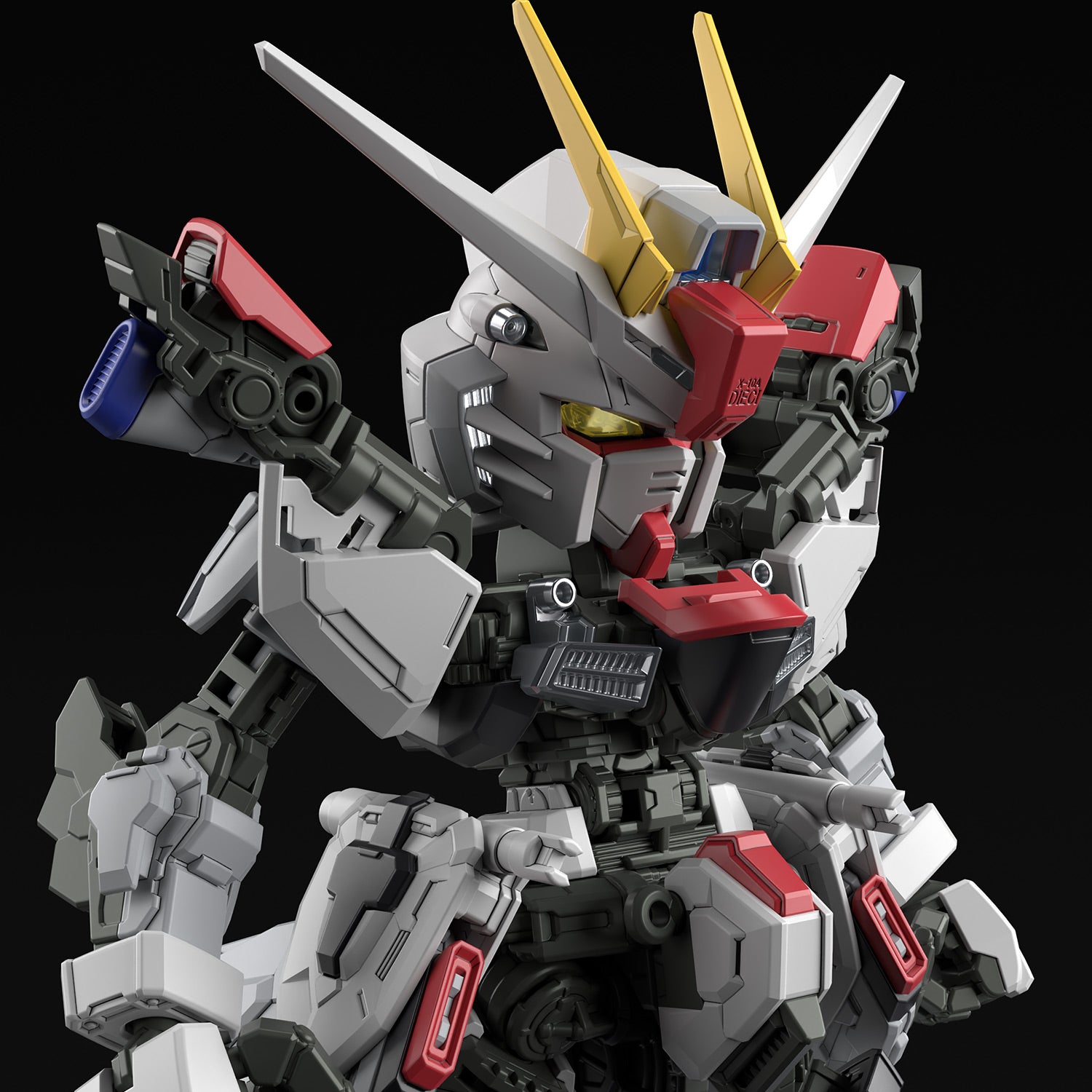 MGSD - ZGMF-X20A Strike Freedom Gundam