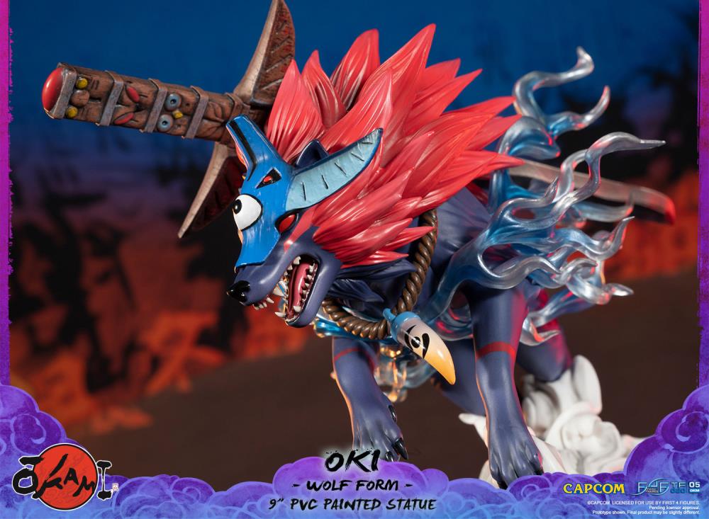 First 4 Figures - Okami Oki (Wolf Form)