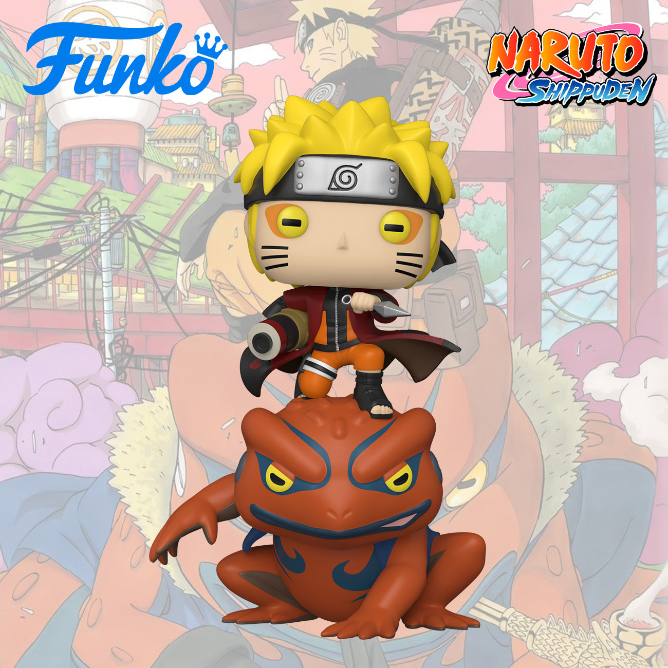 Pop! Rides - Naruto Shippuden - Naruto on Gamakichi